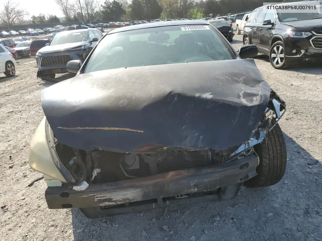 2004 Toyota Camry Solara Se VIN: 4T1CA38P64U007915 Lot: 51520555