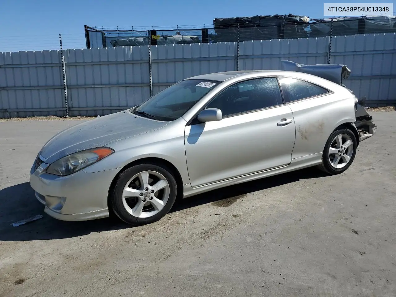 2004 Toyota Camry Solara Se VIN: 4T1CA38P54U013348 Lot: 63290285