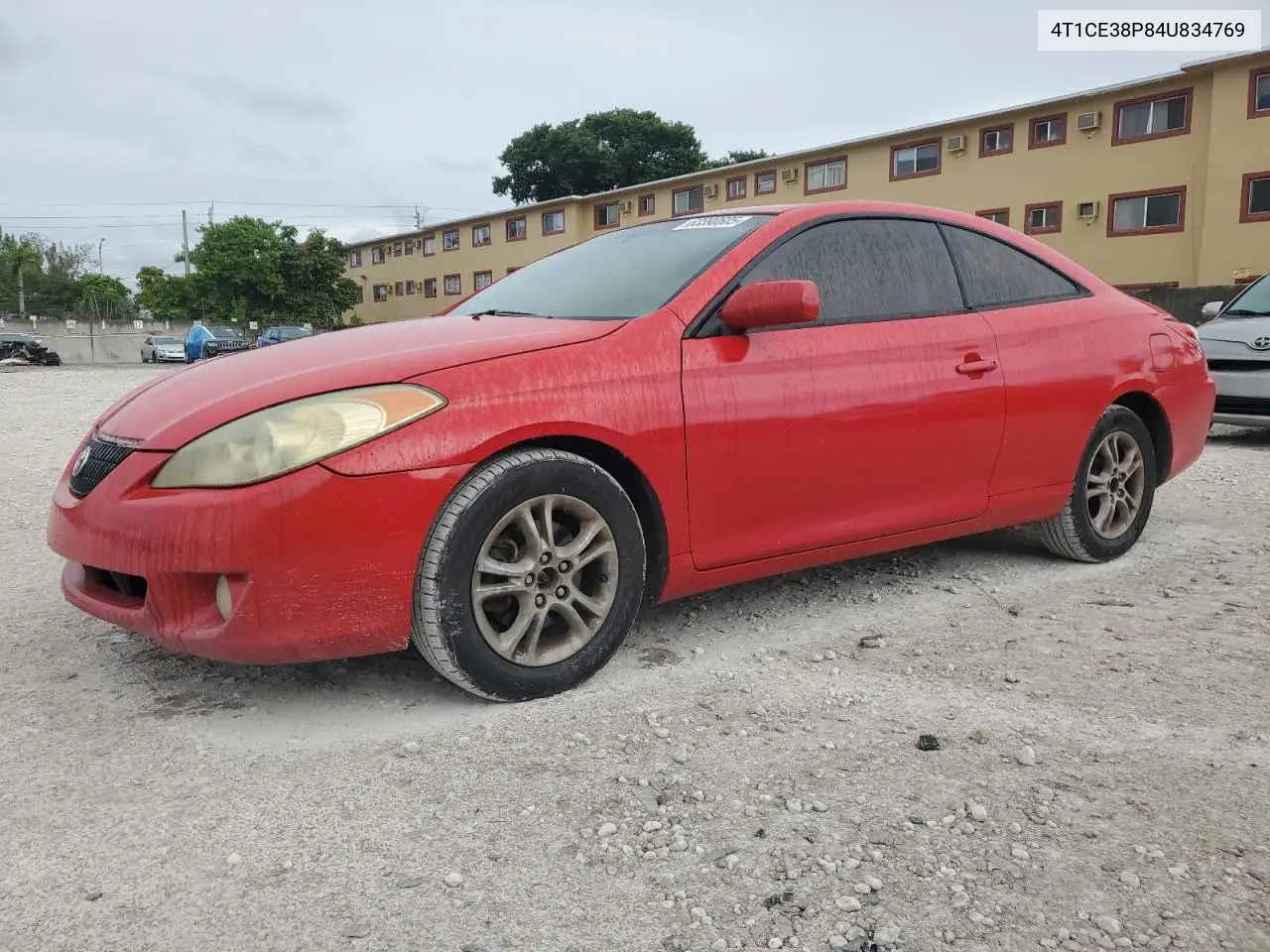 2004 Toyota Camry Solara Se VIN: 4T1CE38P84U834769 Lot: 63390605