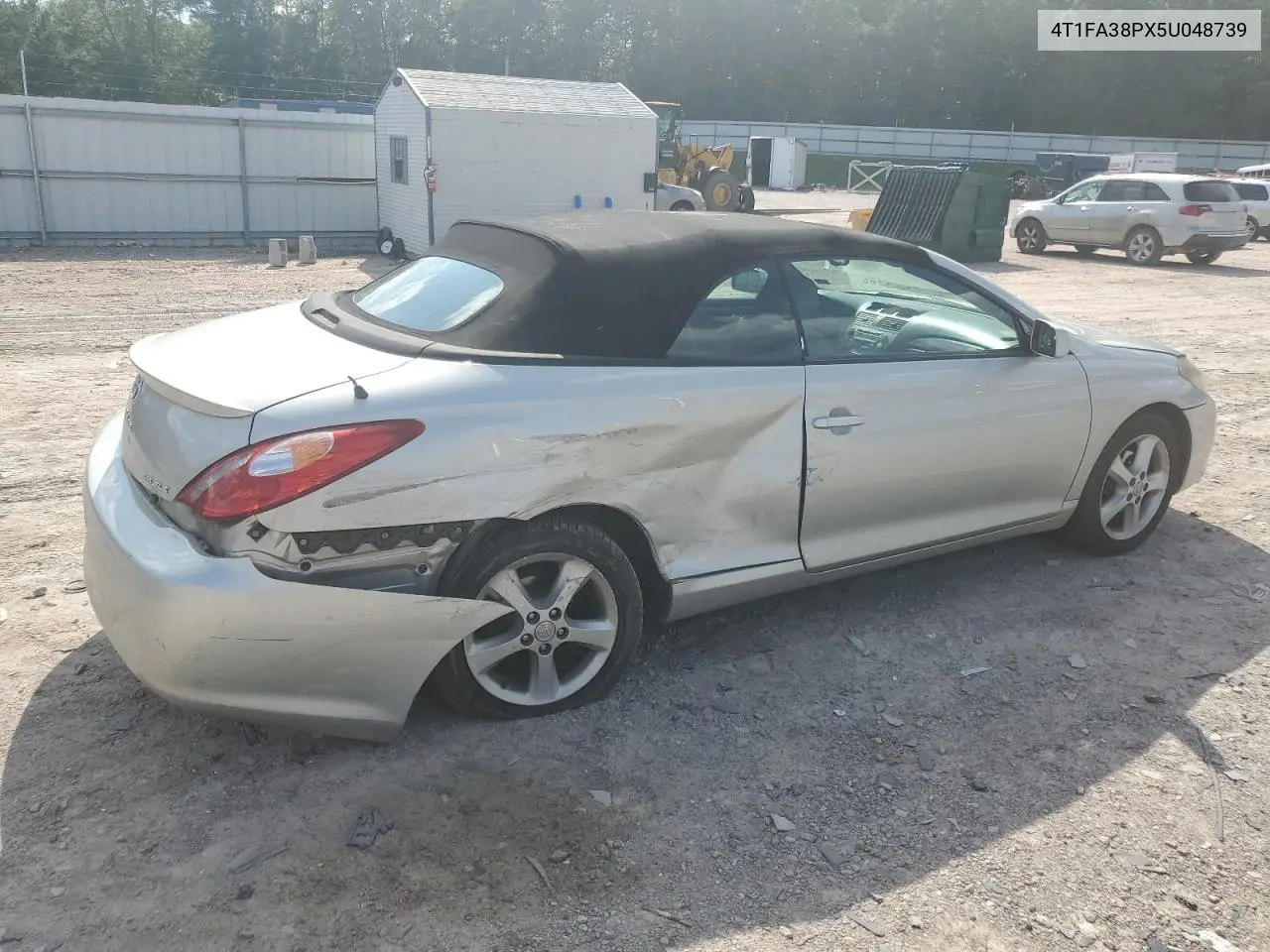 2005 Toyota Camry Solara Se VIN: 4T1FA38PX5U048739 Lot: 61796785