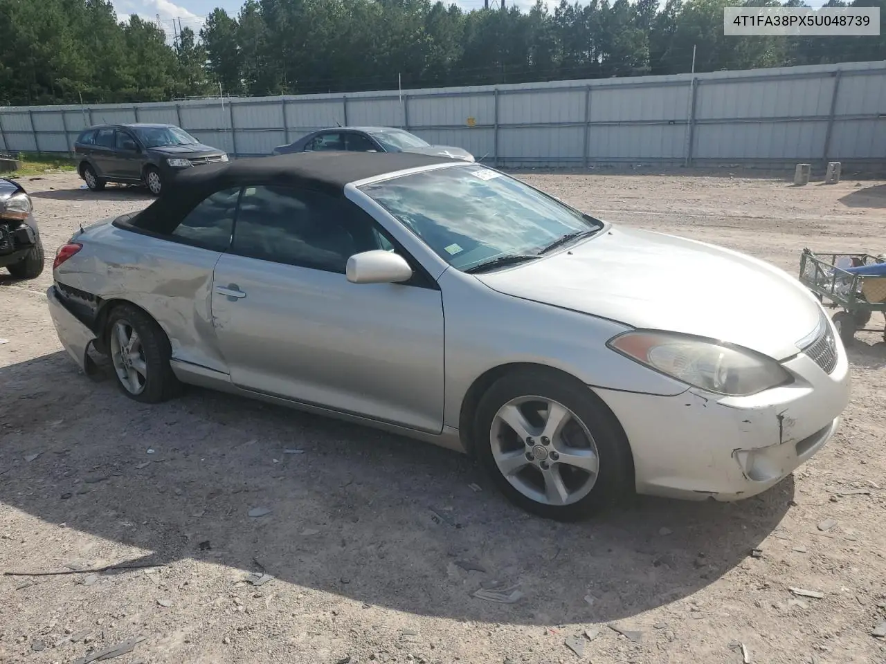 2005 Toyota Camry Solara Se VIN: 4T1FA38PX5U048739 Lot: 61796785