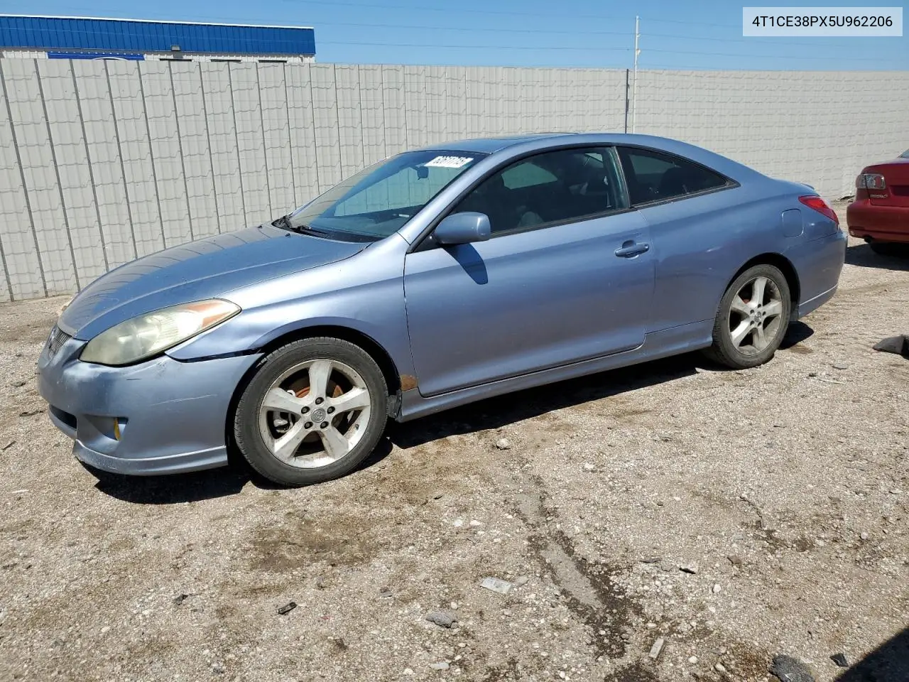 2005 Toyota Camry Solara Se VIN: 4T1CE38PX5U962206 Lot: 62611715
