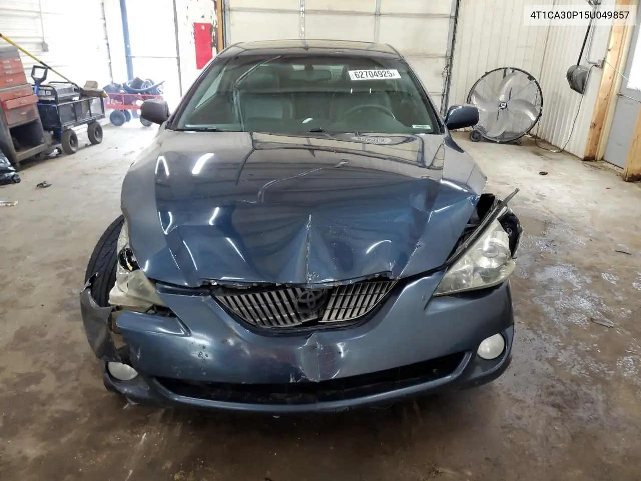 2005 Toyota Camry Solara Se VIN: 4T1CA30P15U049857 Lot: 62704925