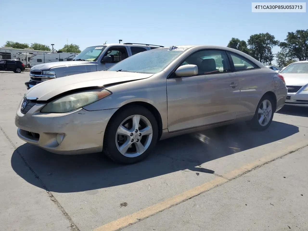 2005 Toyota Camry Solara Se VIN: 4T1CA30P85U053713 Lot: 63241175
