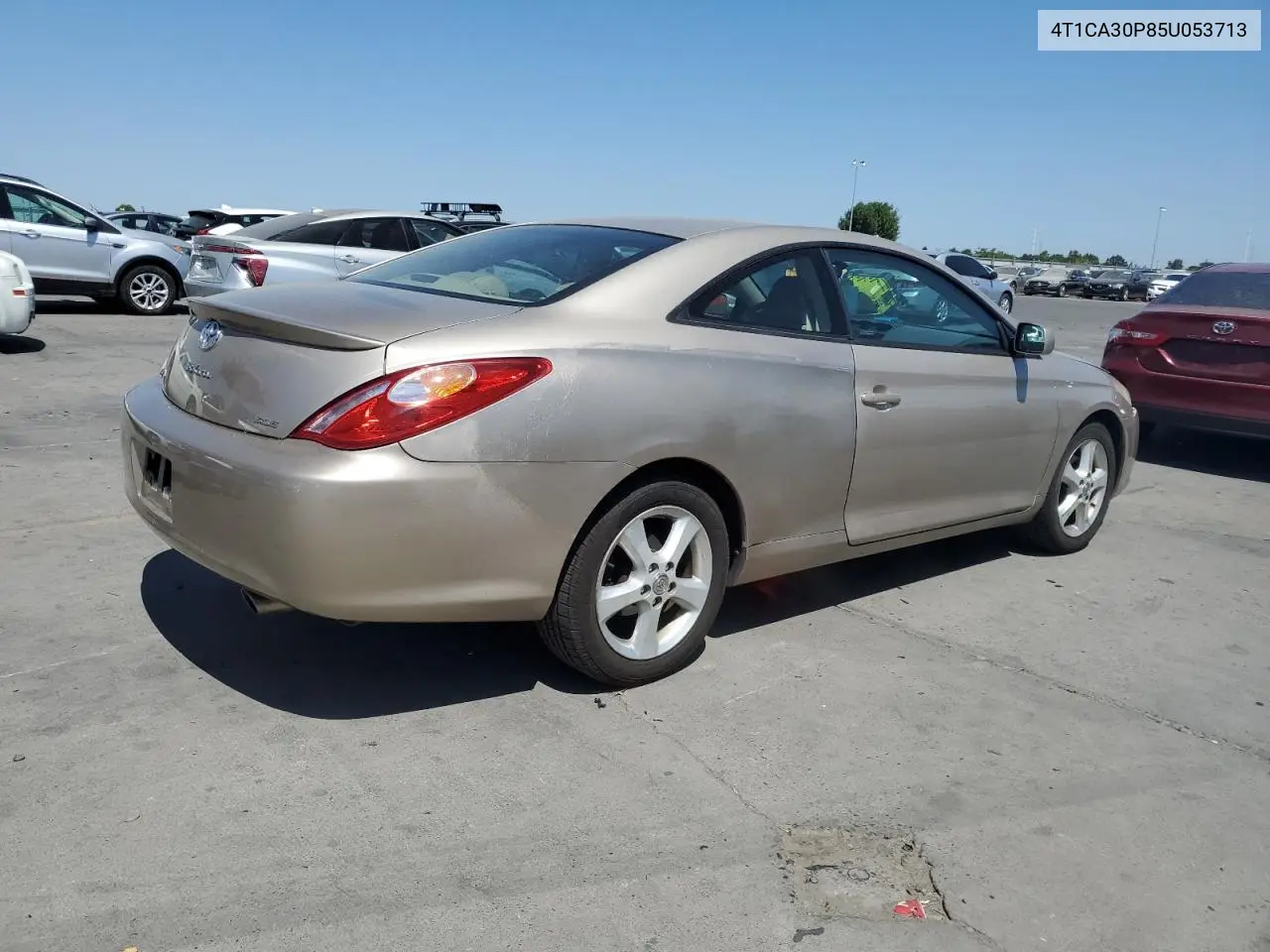 2005 Toyota Camry Solara Se VIN: 4T1CA30P85U053713 Lot: 63241175