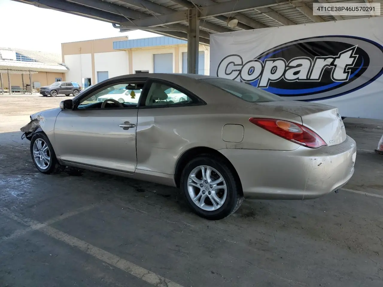 2006 Toyota Camry Solara Se VIN: 4T1CE38P46U570291 Lot: 61226635