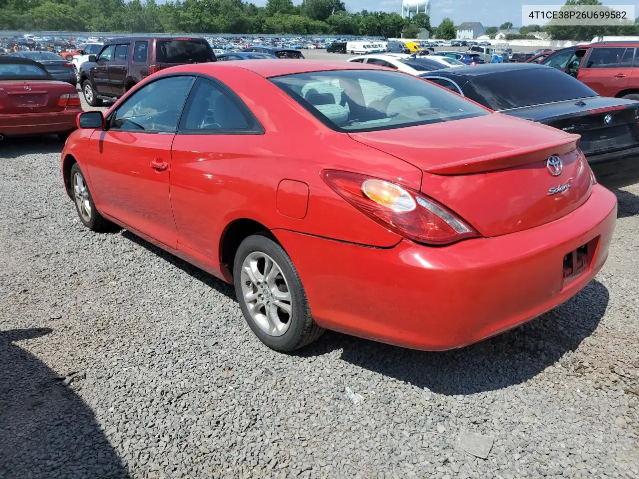 2006 Toyota Camry Solara Se VIN: 4T1CE38P26U699582 Lot: 62129535