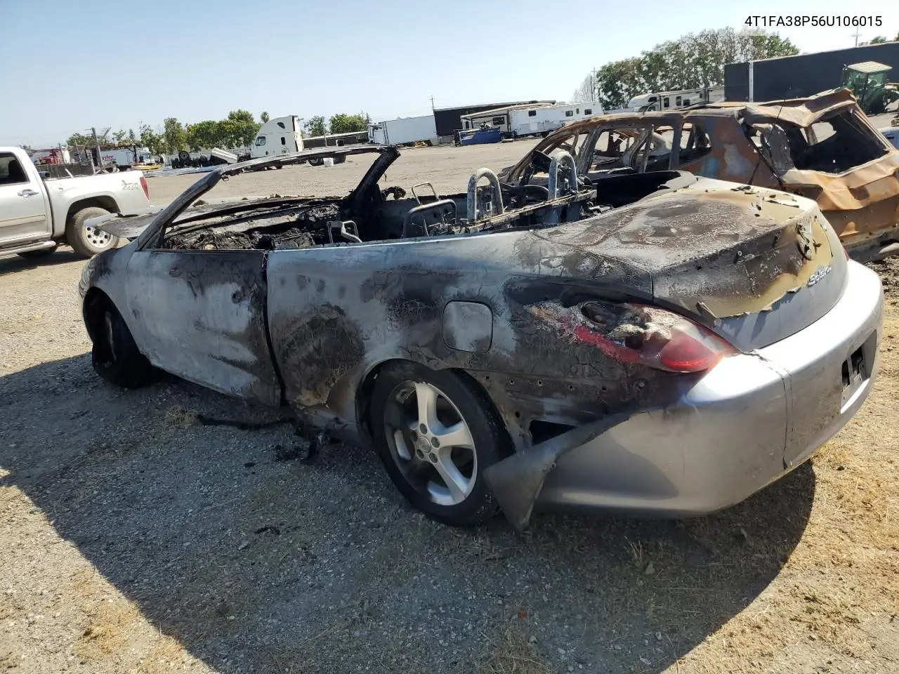 2006 Toyota Camry Solara Se VIN: 4T1FA38P56U106015 Lot: 62425945