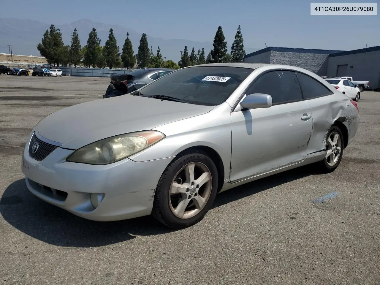 2006 Toyota Camry Solara Se VIN: 4T1CA30P26U079080 Lot: 62430005