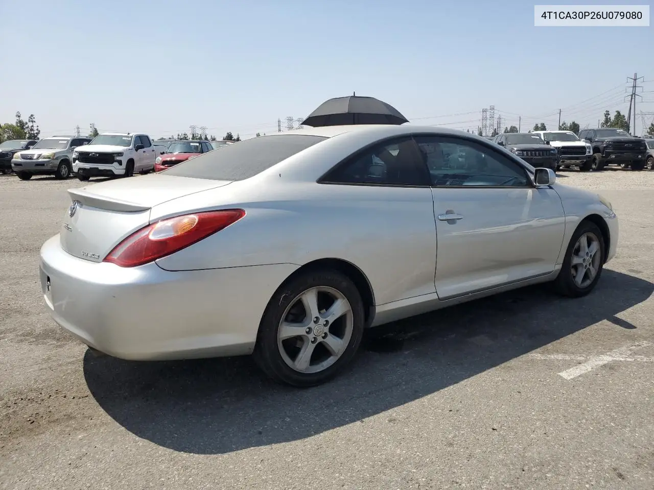 2006 Toyota Camry Solara Se VIN: 4T1CA30P26U079080 Lot: 62430005