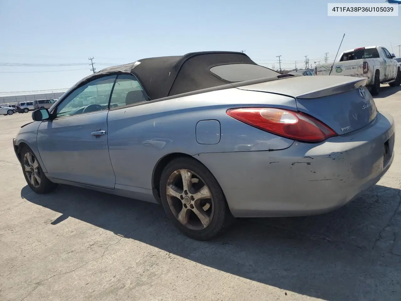 2006 Toyota Camry Solara Se VIN: 4T1FA38P36U105039 Lot: 62680505