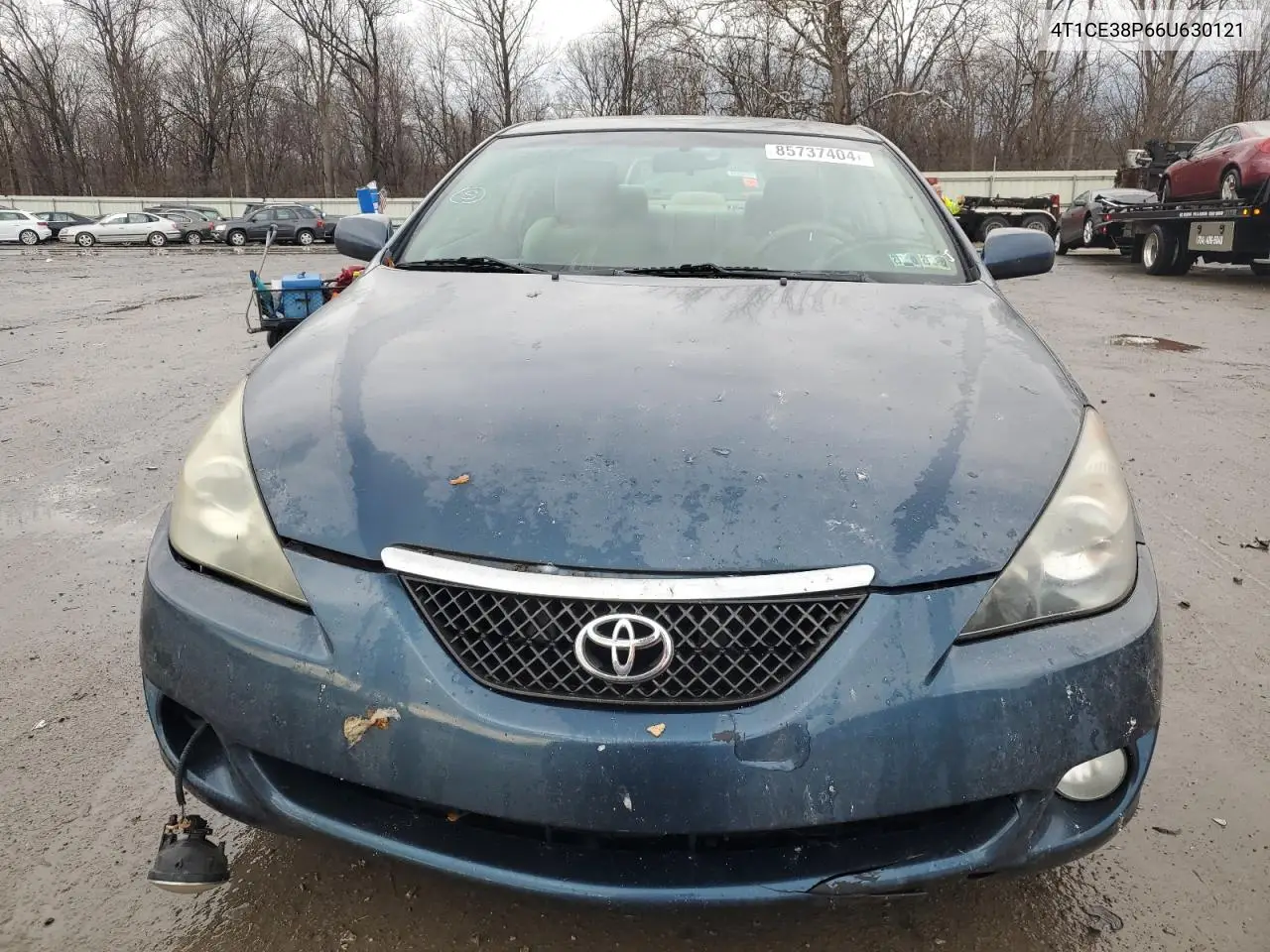 2006 Toyota Camry Solara Se VIN: 4T1CE38P66U630121 Lot: 85737404