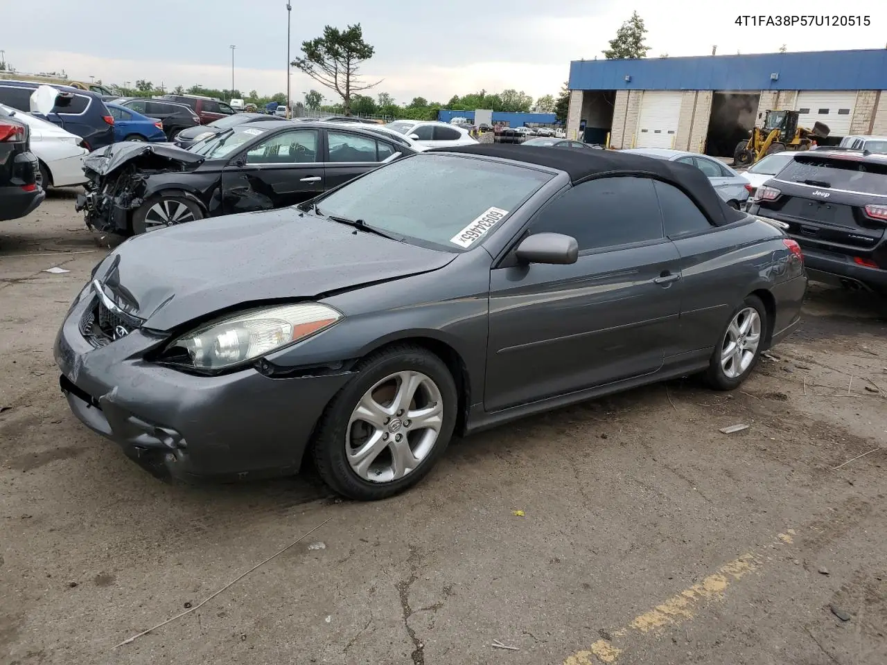 2007 Toyota Camry Solara Se VIN: 4T1FA38P57U120515 Lot: 60934465
