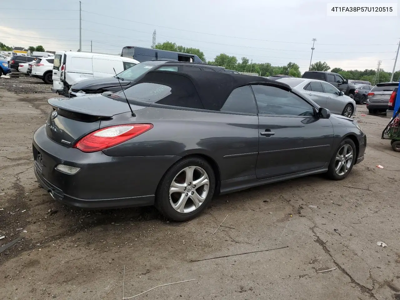 2007 Toyota Camry Solara Se VIN: 4T1FA38P57U120515 Lot: 60934465