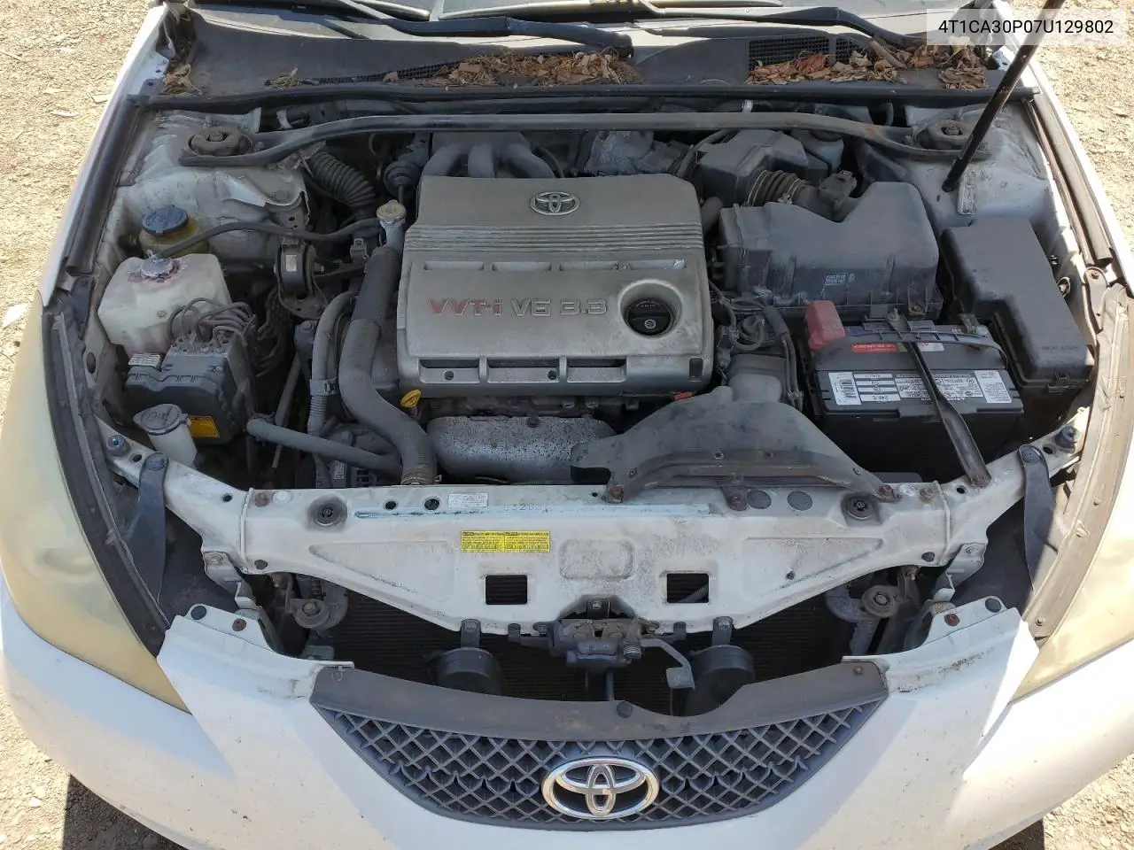 2007 Toyota Camry Solara Se VIN: 4T1CA30P07U129802 Lot: 62103465