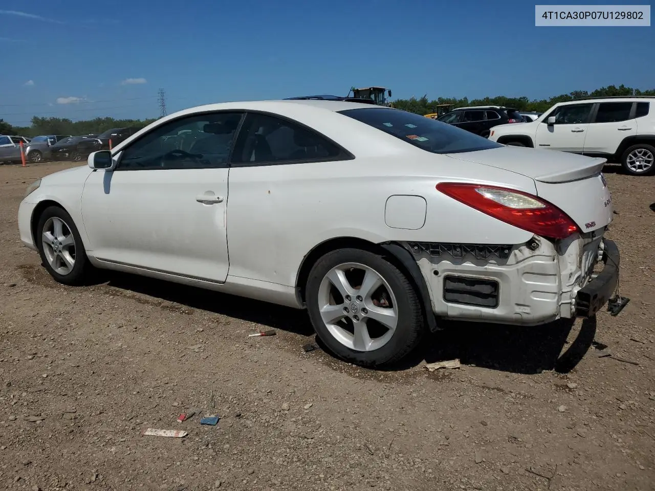 2007 Toyota Camry Solara Se VIN: 4T1CA30P07U129802 Lot: 62103465