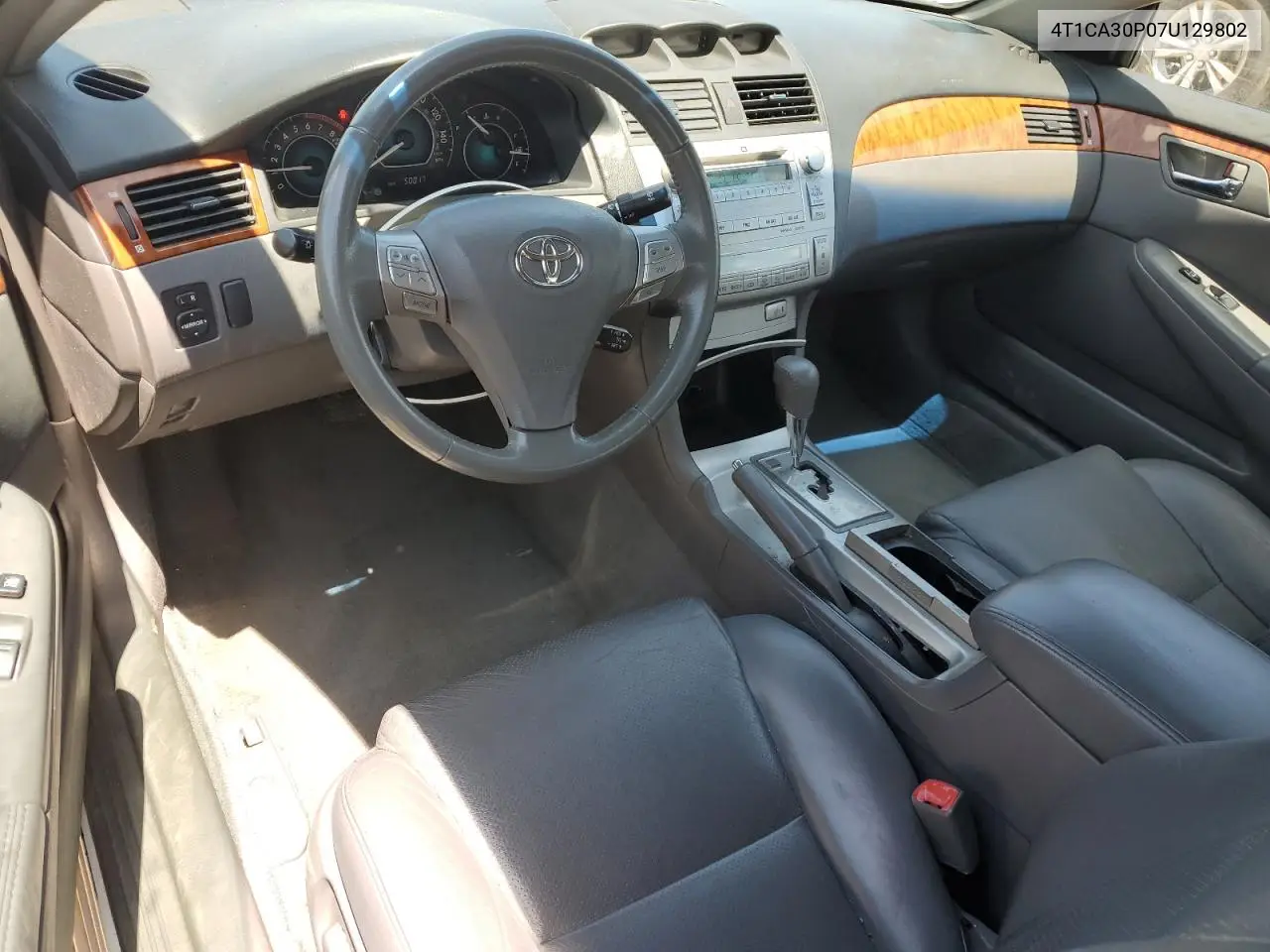 2007 Toyota Camry Solara Se VIN: 4T1CA30P07U129802 Lot: 62103465