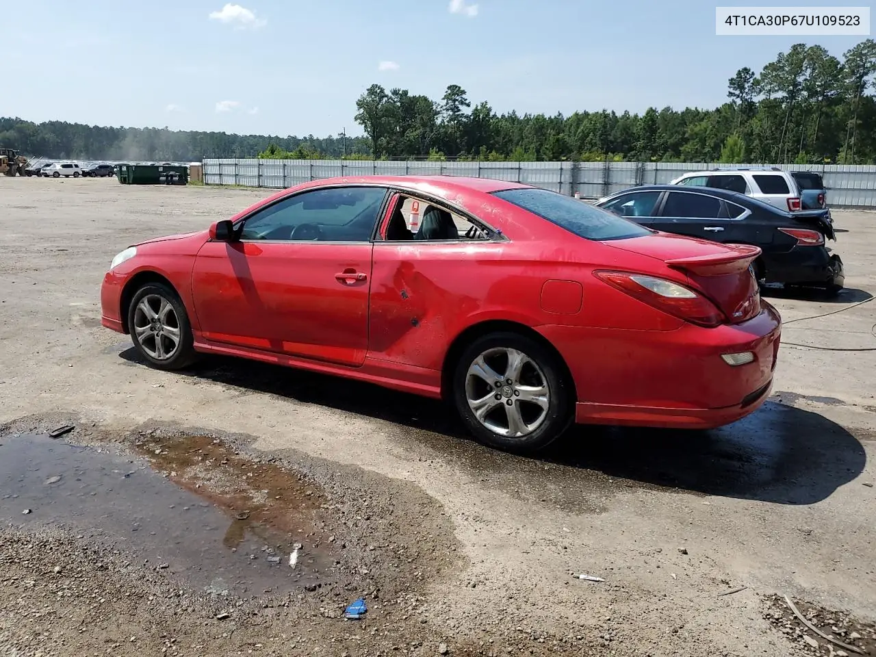2007 Toyota Camry Solara Se VIN: 4T1CA30P67U109523 Lot: 62170395