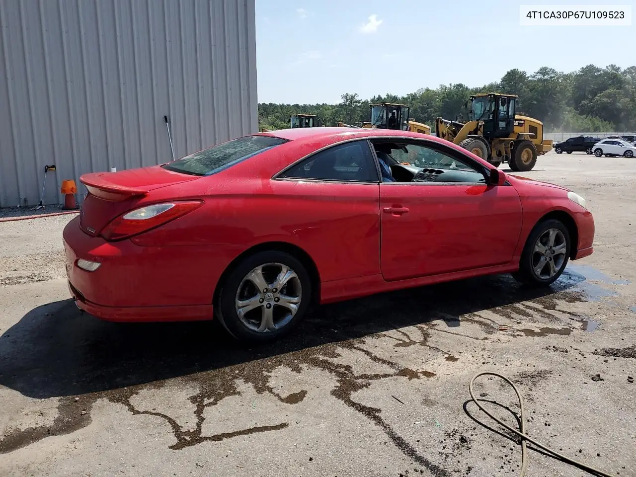 2007 Toyota Camry Solara Se VIN: 4T1CA30P67U109523 Lot: 62170395