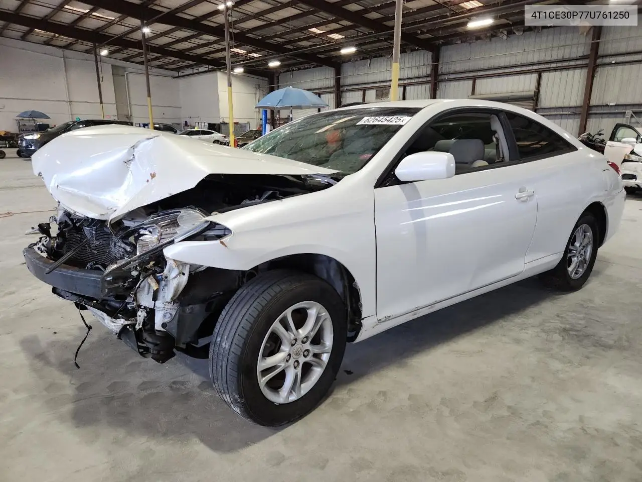 2007 Toyota Camry Solara Se VIN: 4T1CE30P77U761250 Lot: 62645425