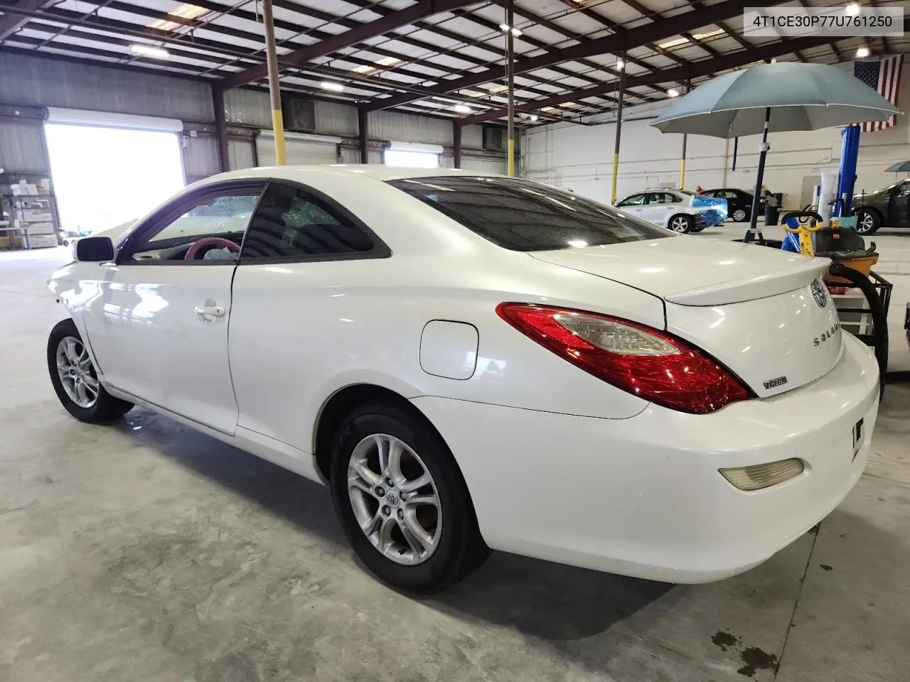 2007 Toyota Camry Solara Se VIN: 4T1CE30P77U761250 Lot: 62645425