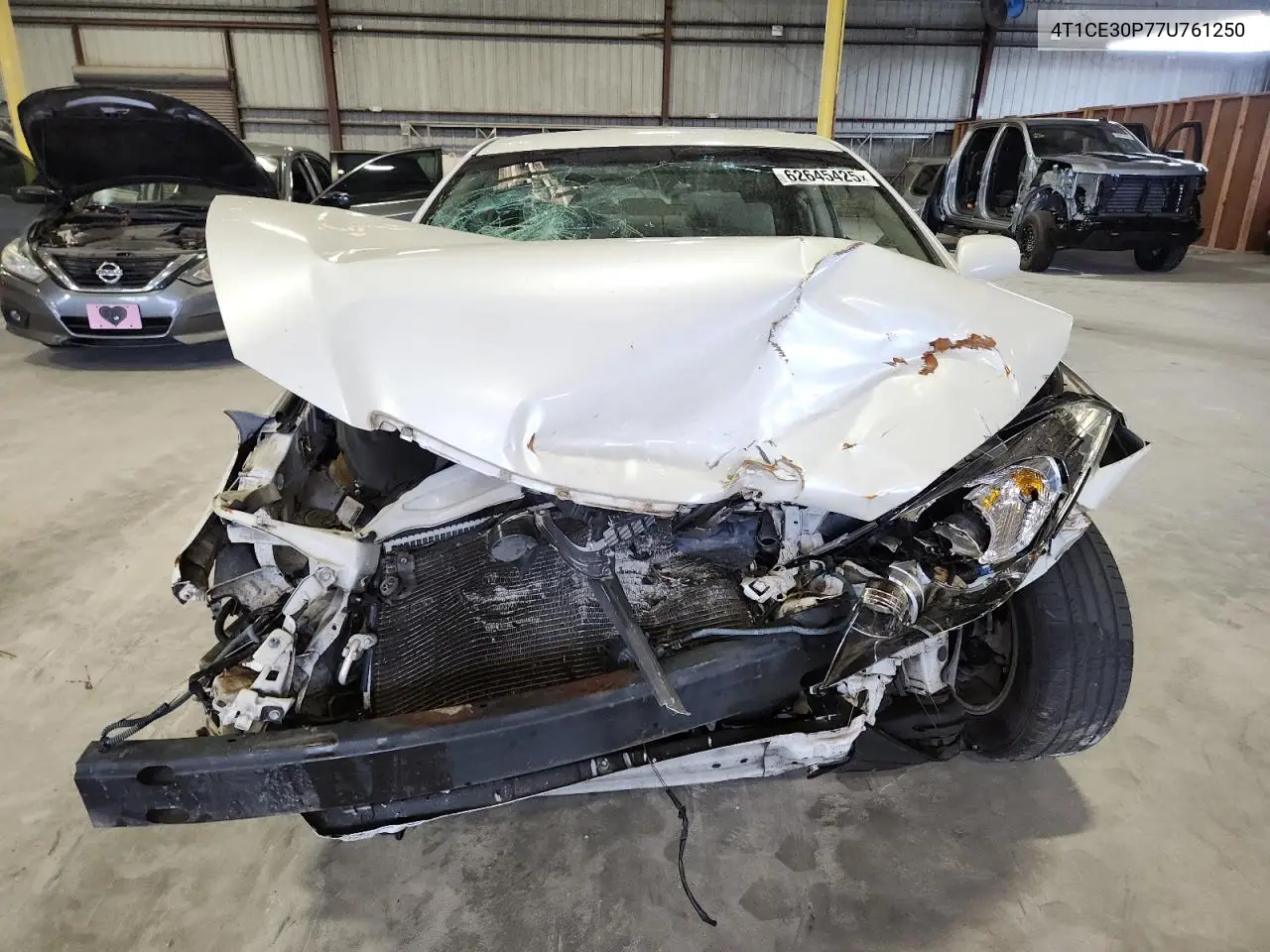 2007 Toyota Camry Solara Se VIN: 4T1CE30P77U761250 Lot: 62645425