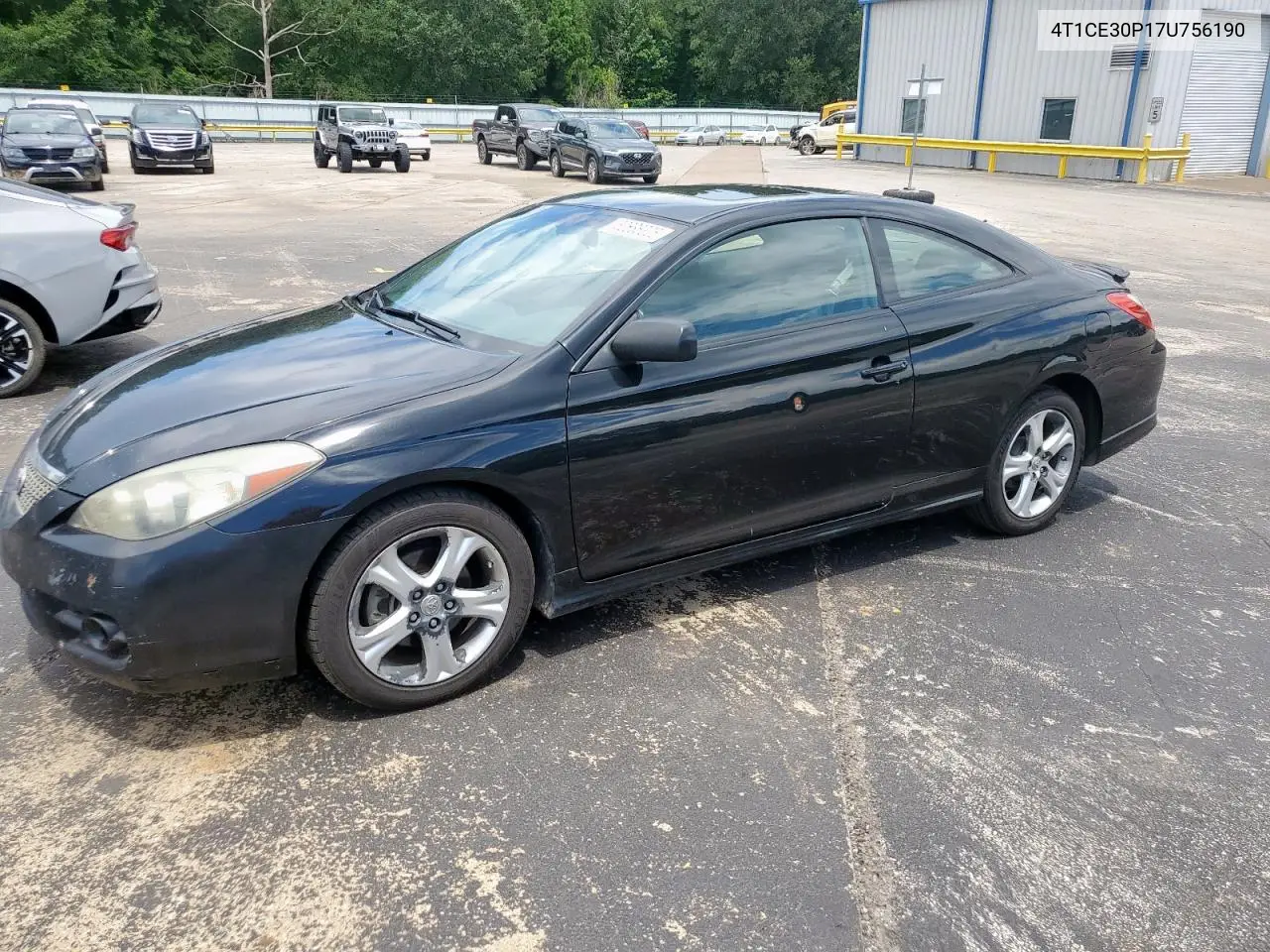 2007 Toyota Camry Solara Se VIN: 4T1CE30P17U756190 Lot: 62686325