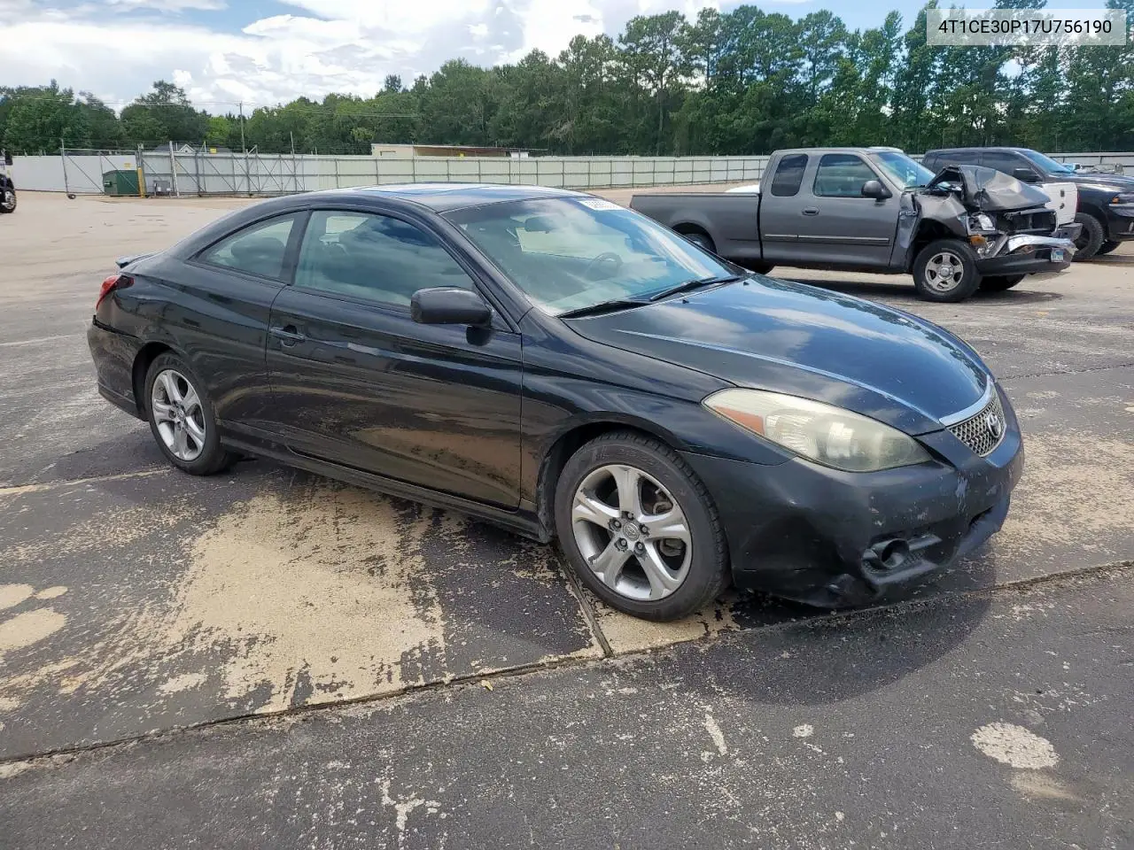 2007 Toyota Camry Solara Se VIN: 4T1CE30P17U756190 Lot: 62686325