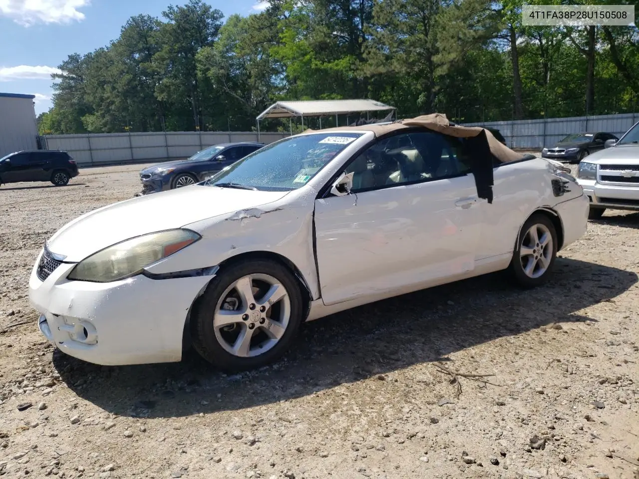 2008 Toyota Camry Solara Se VIN: 4T1FA38P28U150508 Lot: 54742235