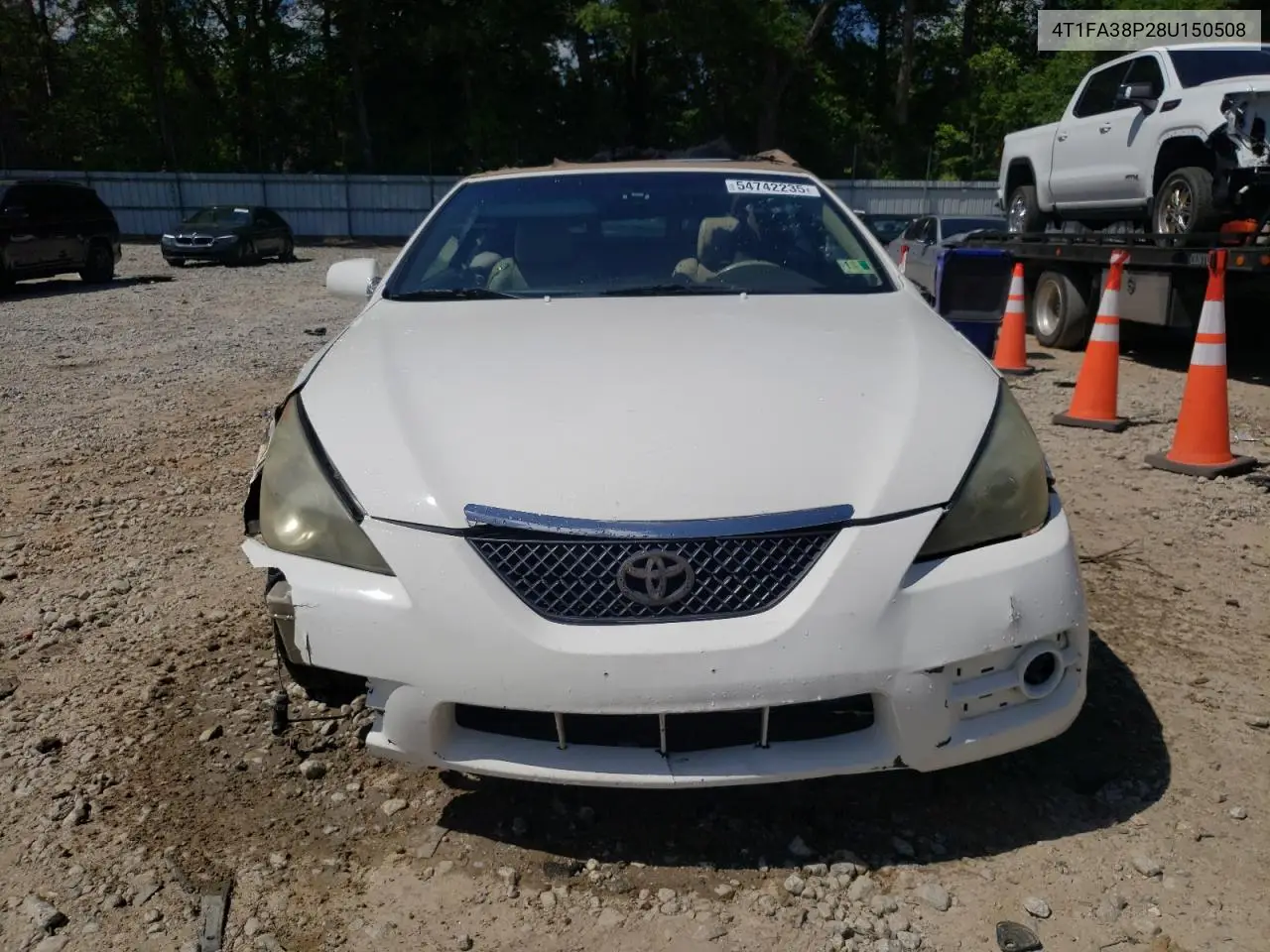 2008 Toyota Camry Solara Se VIN: 4T1FA38P28U150508 Lot: 54742235