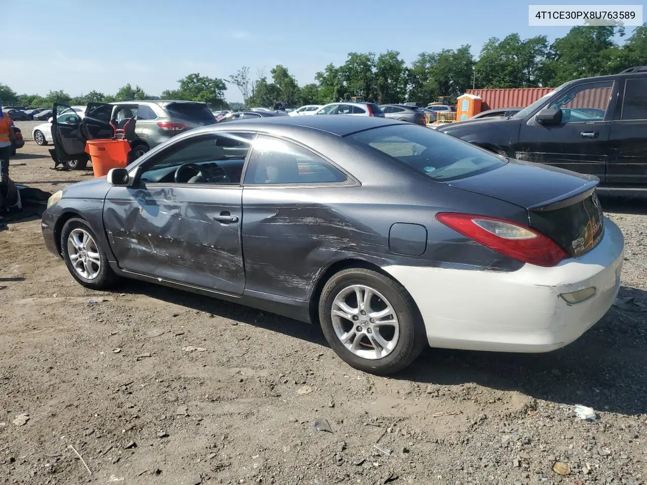 2008 Toyota Camry Solara Se VIN: 4T1CE30PX8U763589 Lot: 61347135