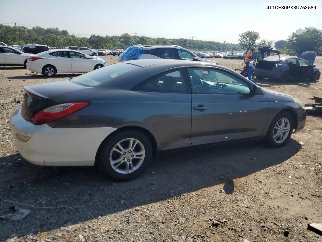 2008 Toyota Camry Solara Se VIN: 4T1CE30PX8U763589 Lot: 61347135