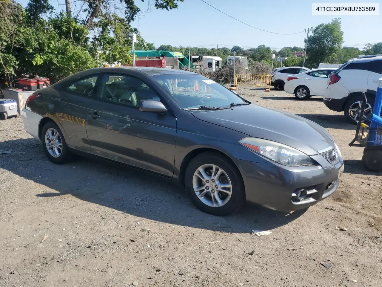 2008 Toyota Camry Solara Se VIN: 4T1CE30PX8U763589 Lot: 61347135