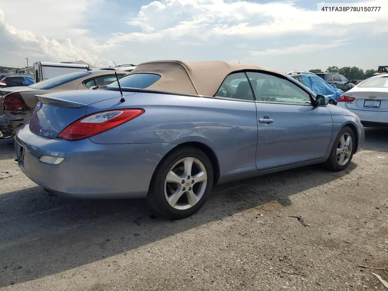 2008 Toyota Camry Solara Se VIN: 4T1FA38P78U150777 Lot: 61743705