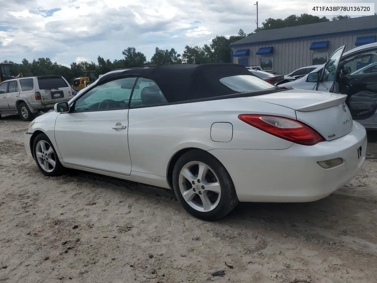 2008 Toyota Camry Solara Se VIN: 4T1FA38P78U136720 Lot: 61787375