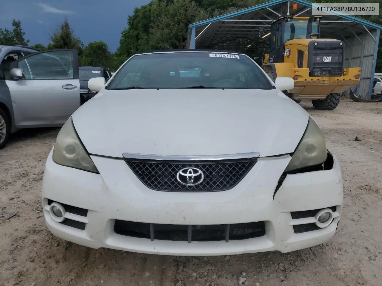2008 Toyota Camry Solara Se VIN: 4T1FA38P78U136720 Lot: 61787375