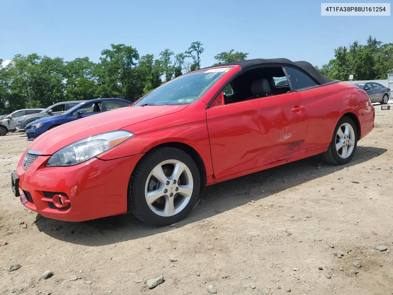 2008 Toyota Camry Solara Se VIN: 4T1FA38P88U161254 Lot: 62474335