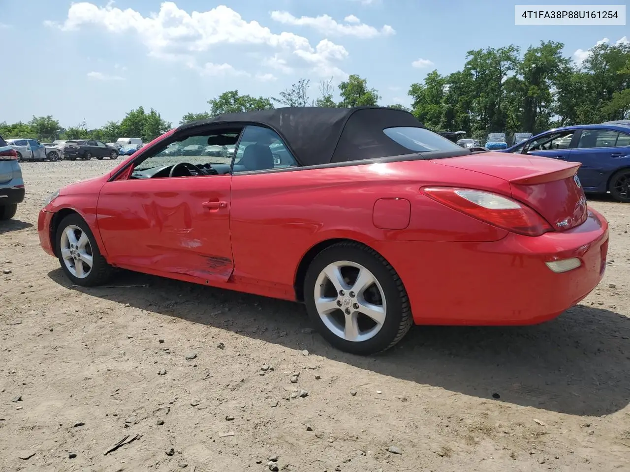 2008 Toyota Camry Solara Se VIN: 4T1FA38P88U161254 Lot: 62474335
