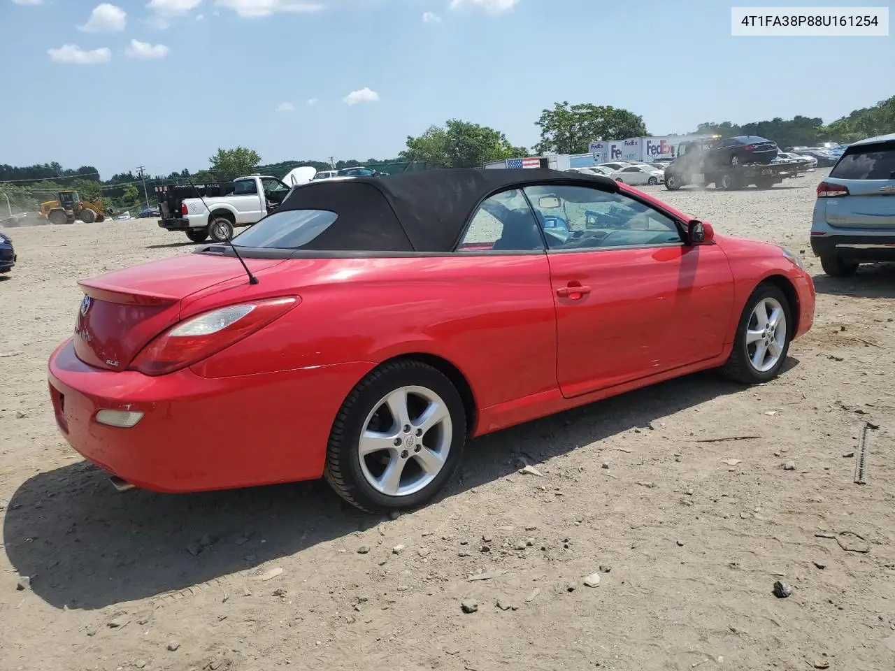 2008 Toyota Camry Solara Se VIN: 4T1FA38P88U161254 Lot: 62474335