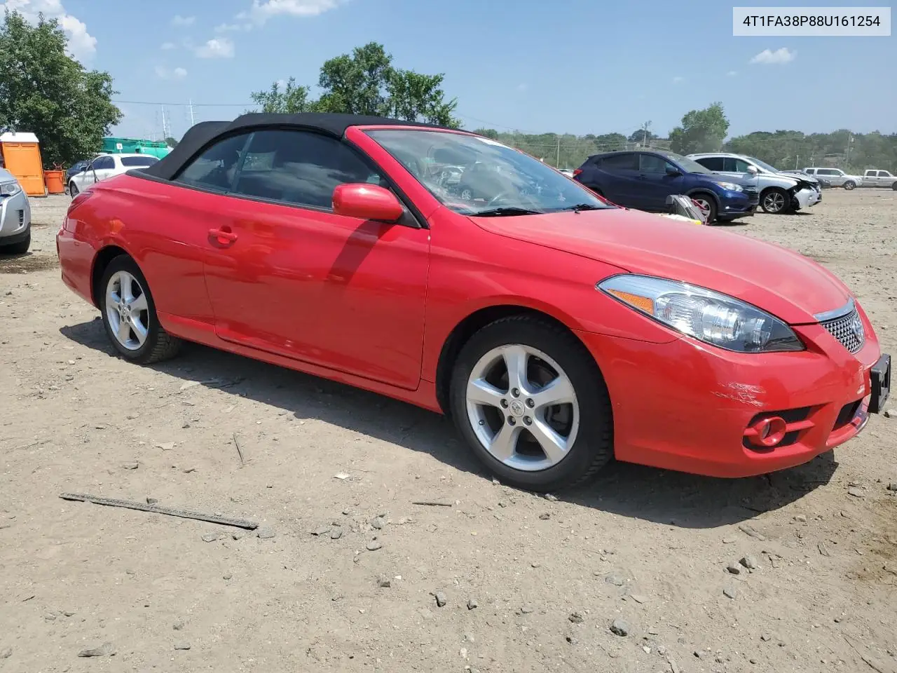 2008 Toyota Camry Solara Se VIN: 4T1FA38P88U161254 Lot: 62474335