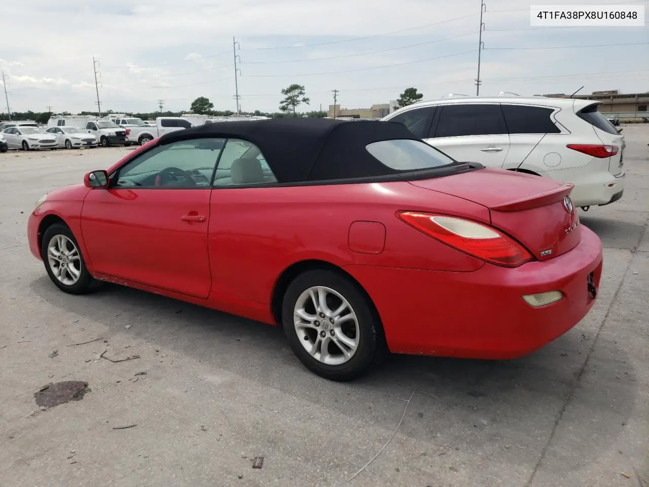 2008 Toyota Camry Solara Se VIN: 4T1FA38PX8U160848 Lot: 62548905