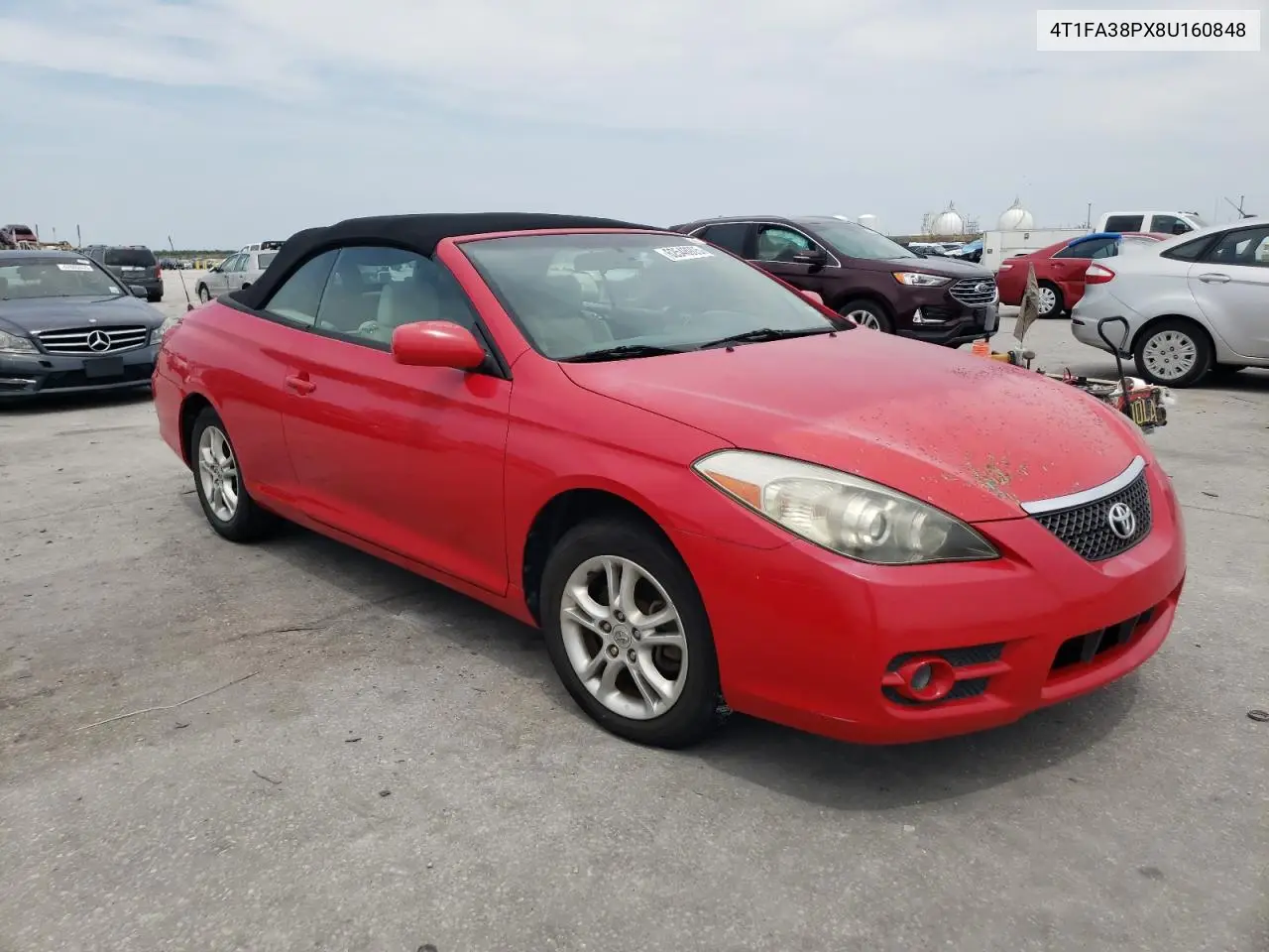 2008 Toyota Camry Solara Se VIN: 4T1FA38PX8U160848 Lot: 62548905