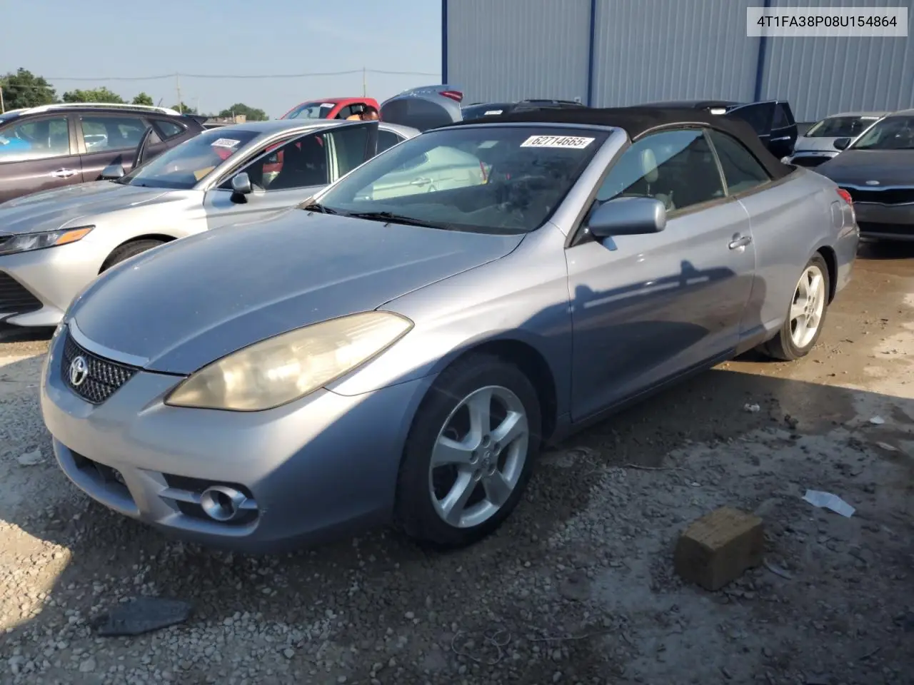 2008 Toyota Camry Solara Se VIN: 4T1FA38P08U154864 Lot: 62714665