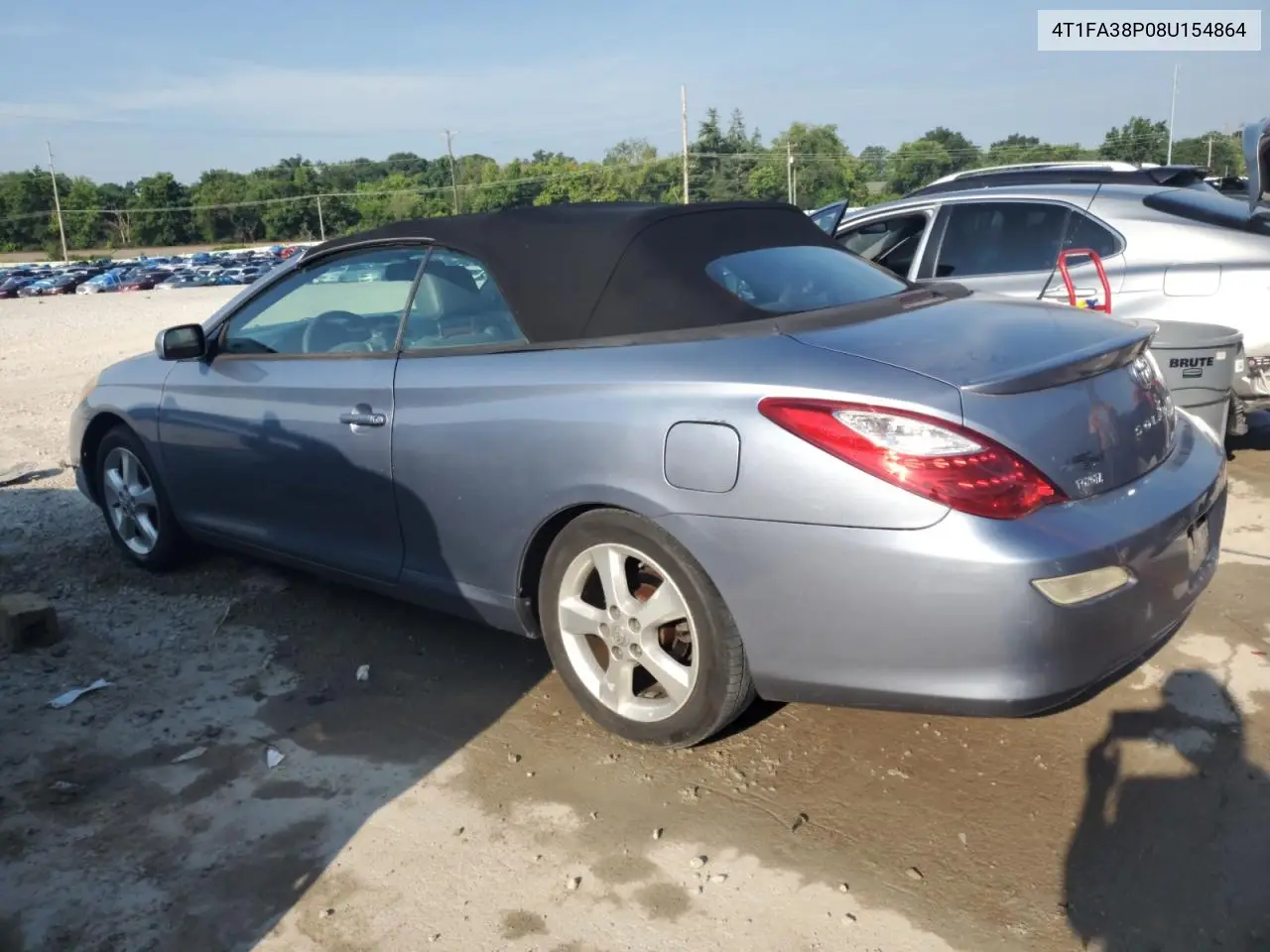 2008 Toyota Camry Solara Se VIN: 4T1FA38P08U154864 Lot: 62714665
