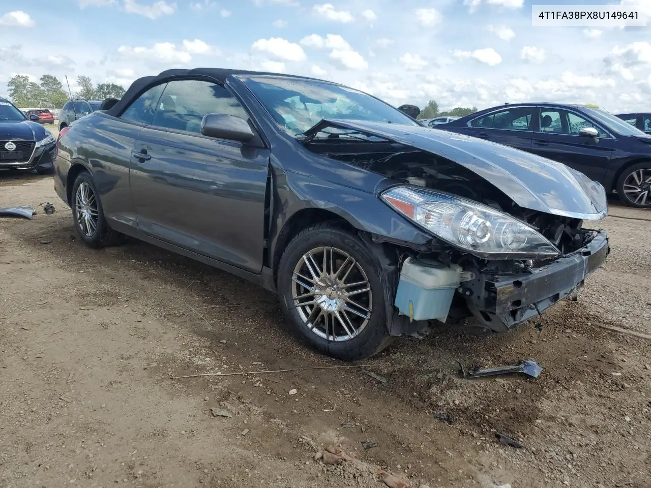2008 Toyota Camry Solara Se VIN: 4T1FA38PX8U149641 Lot: 62723385