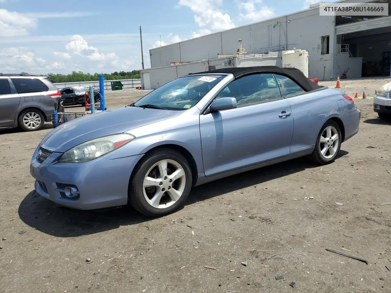 2008 Toyota Camry Solara Se VIN: 4T1FA38P68U146669 Lot: 62824295
