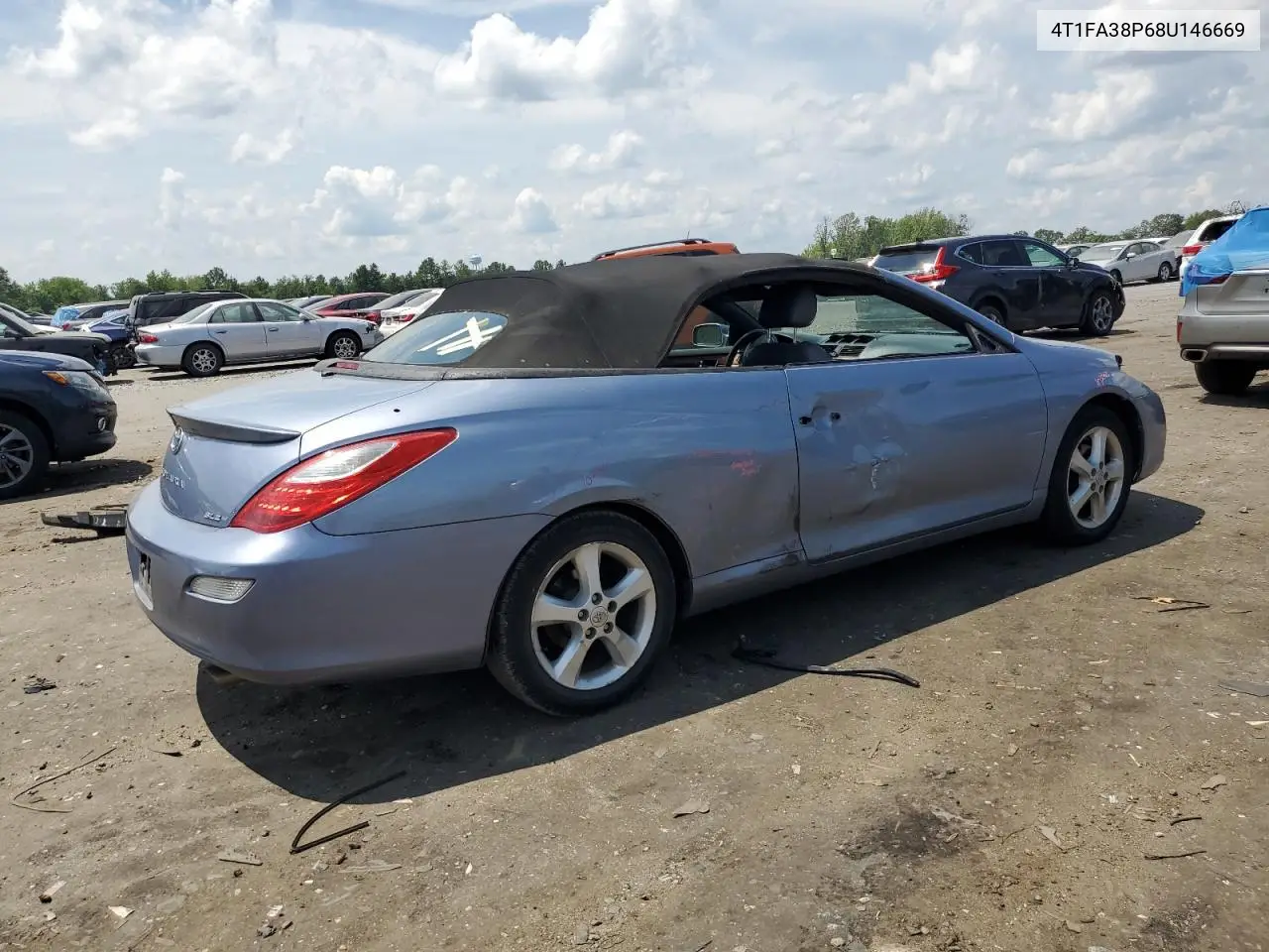 2008 Toyota Camry Solara Se VIN: 4T1FA38P68U146669 Lot: 62824295