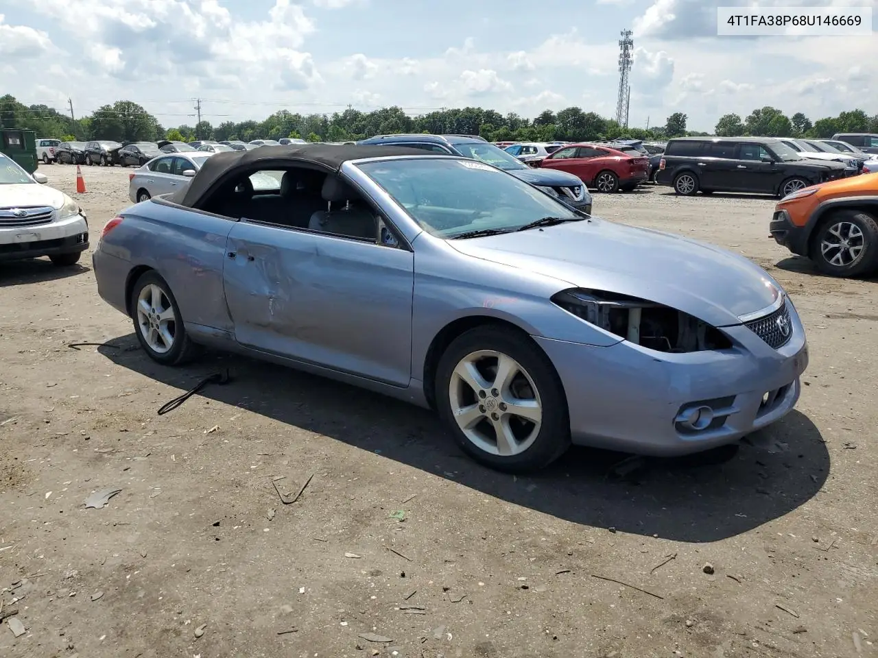 2008 Toyota Camry Solara Se VIN: 4T1FA38P68U146669 Lot: 62824295
