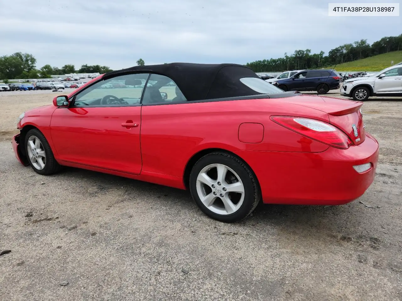 2008 Toyota Camry Solara Se VIN: 4T1FA38P28U138987 Lot: 63240185