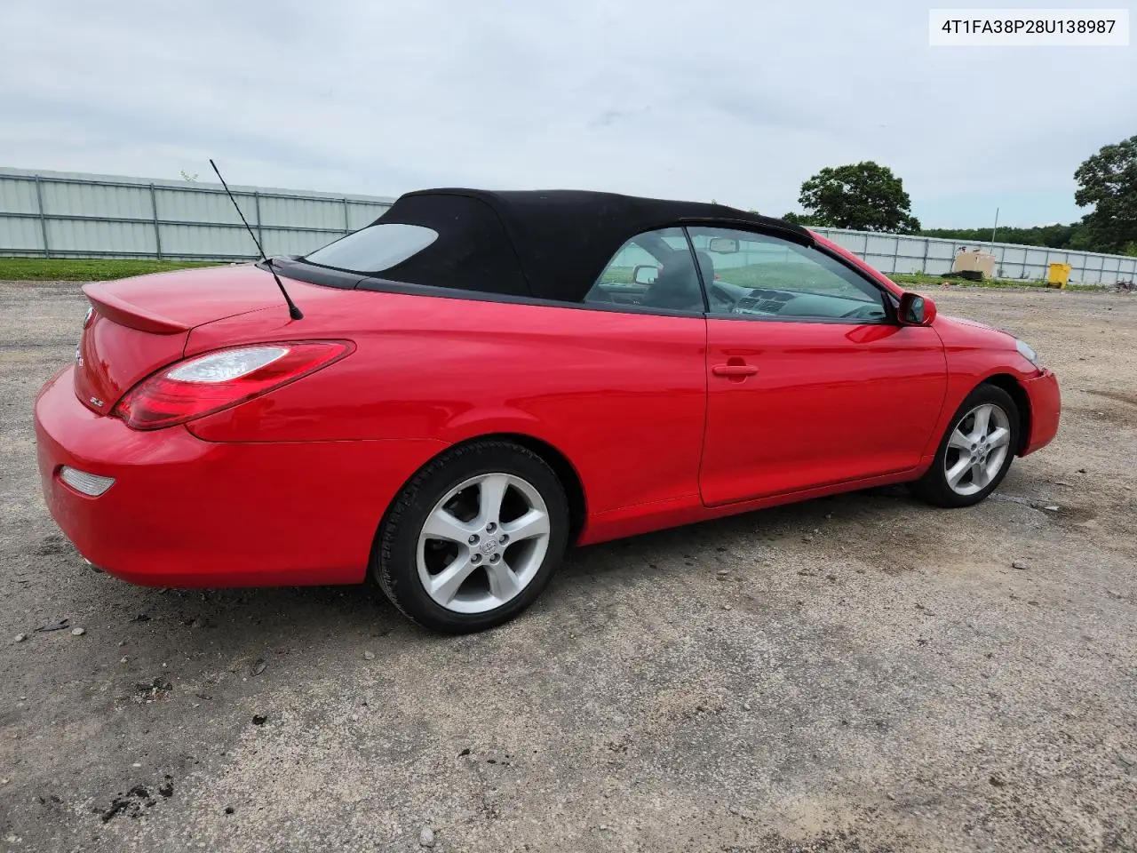 2008 Toyota Camry Solara Se VIN: 4T1FA38P28U138987 Lot: 63240185